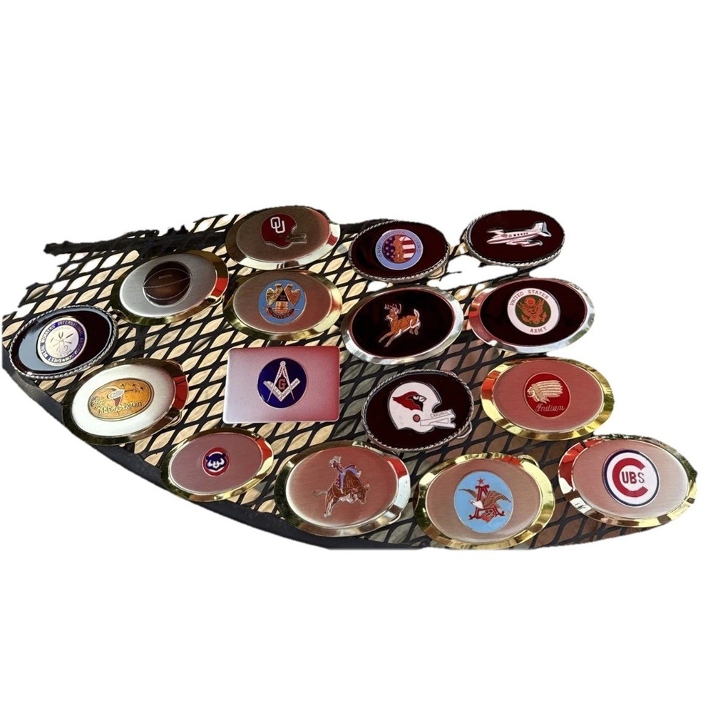 BELT BUCKLES 16pcs MIXED Genre Rodeo Sports NO DOUBLES Cool Collection
